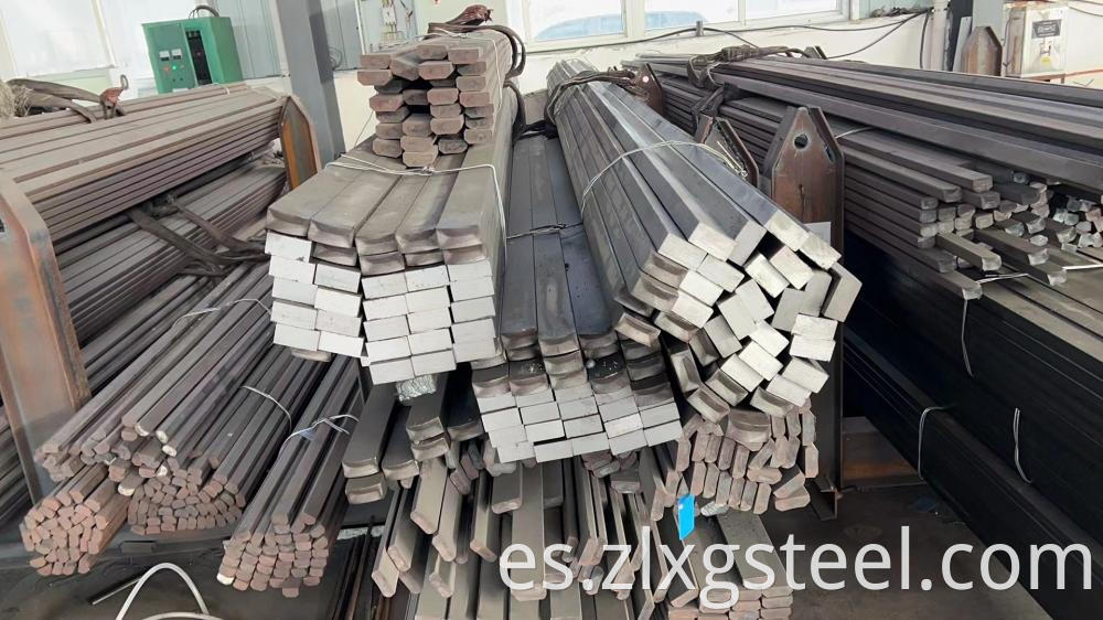 Flat steel with thickness